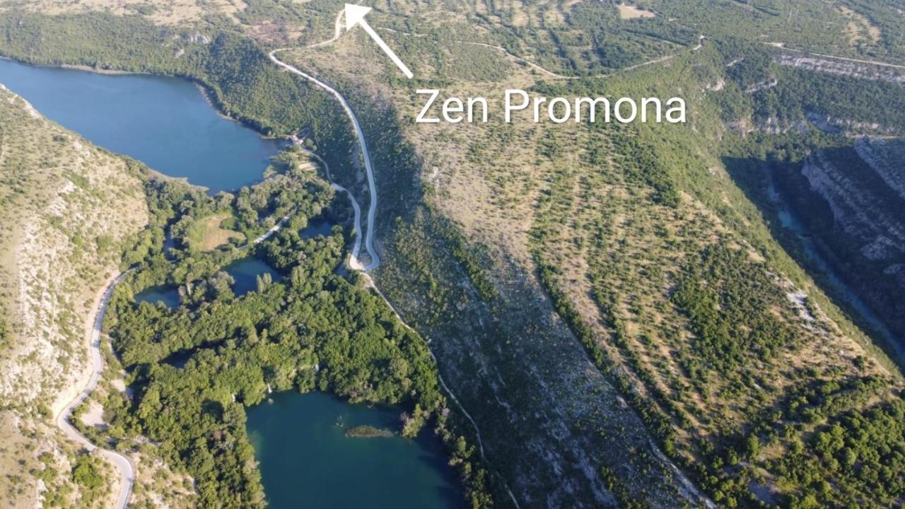 Zen Promona Villa Puljane Buitenkant foto